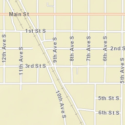 2-98 9th Avenue North Carrington ND Street Map