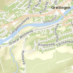Grellingen Street Map
