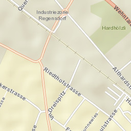 Regensdorf / Feldblumen-Riedthofstrasse Street Map