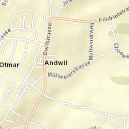 Andwil Street Map