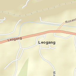 Leogang Street Map