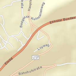 Gröbming Street Map