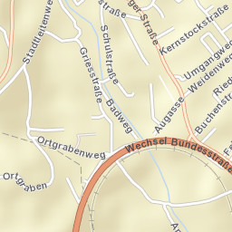 Pinggau Street Map