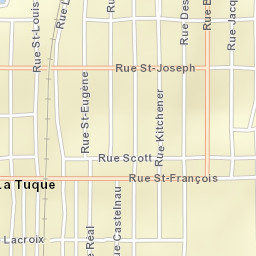 318 Rue Scott, La Tuque, QC G9X 1P3 Street Map