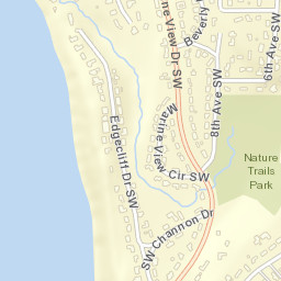 18655 8th Ave SW, Normandy Park, WA Street Map