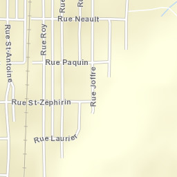La Tuque Street Map