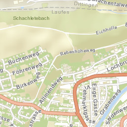 Laufen Street Map