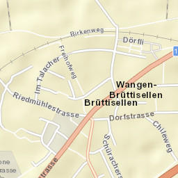 Brüttisellen Street Map