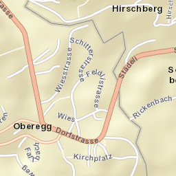Oberegg Street Map