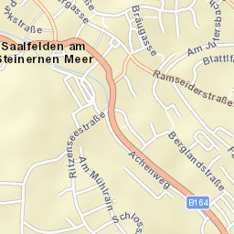 Saalfelden am Steinernen Meer Street Map