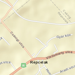 Répcelak Street Map