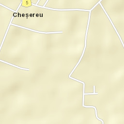 Cheșereu Street Map