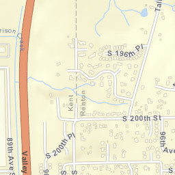 19425 96th Avenue South, Renton, WA Street Map