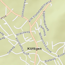 Küttigen Street Map