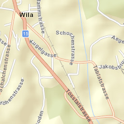 Wila Street Map