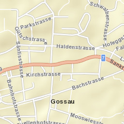 Gossau Street Map