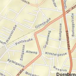 Dornbirn Street Map