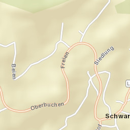 Schwarzenberg Street Map