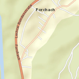 Forchach Street Map