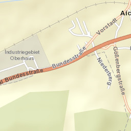 Gössenberg Street Map