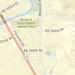 20301 218th Place Southeast, Maple Valley Street Map