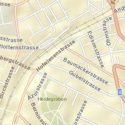 Zürich (Kreis 11) / Oerlikon Street Map