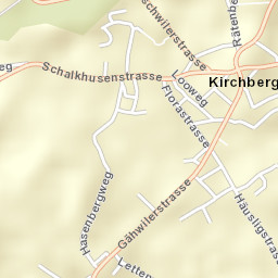 Kirchberg Street Map