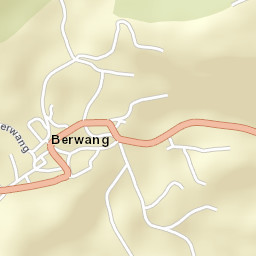 Berwang Street Map