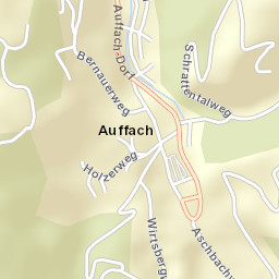 Wildschönau Street Map