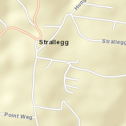 Strallegg Street Map
