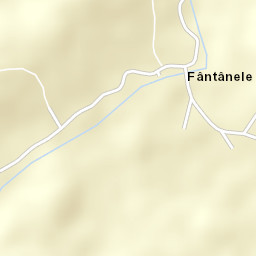 Fântânele Street Map