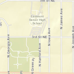 1301 5th Street Northeast East Wenatchee Street Map