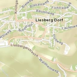 Liesberg Street Map