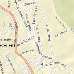 Niederlenz Street Map