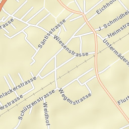 Balgach Street Map