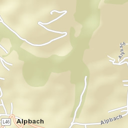 Alpbach Street Map