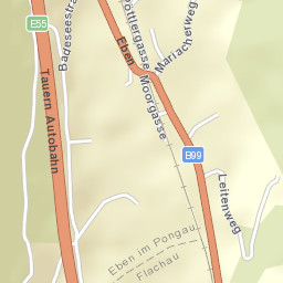 Eben im Pongau Street Map
