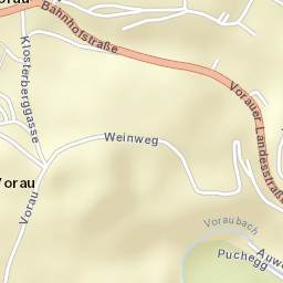 Vorau Street Map