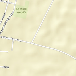 Sáránd Street Map