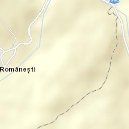 Românești Street Map