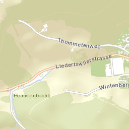 Bezirk Waldenburg Street Map