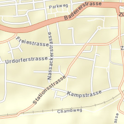 Schlieren Street Map