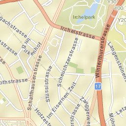 Zürich (Kreis 6) Street Map