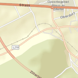 Strass im Zillertal Street Map