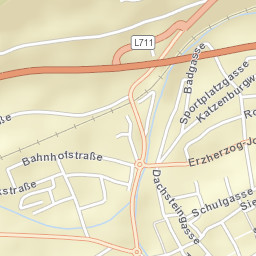 Schladming Street Map