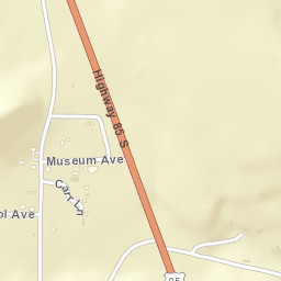 Carr Lane Little Missouri National Grassland Street Map