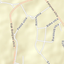 Bakonyszentlászló Street Map