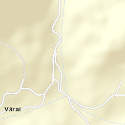 Vărai Street Map