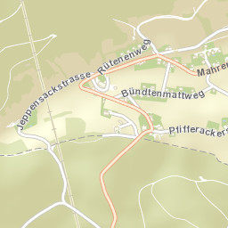 Bezirk Gösgen Street Map