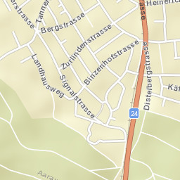 Bezirk Aarau Street Map